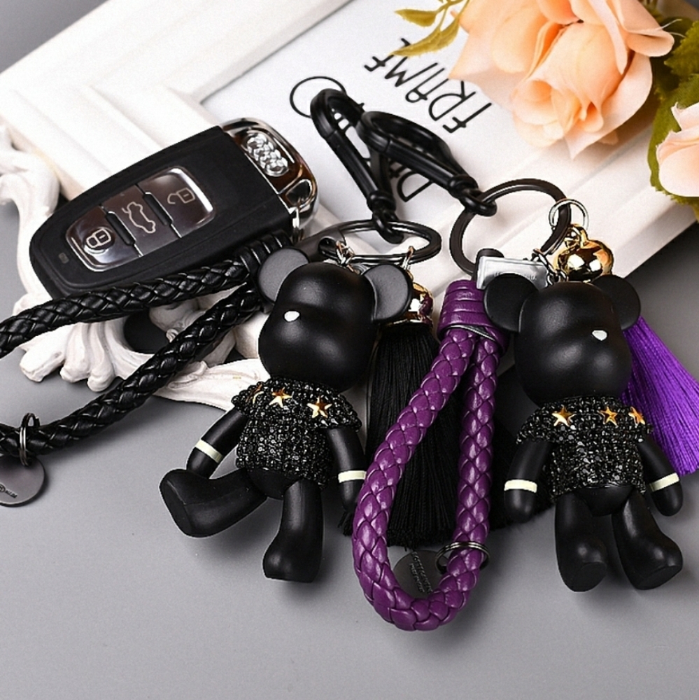 BEARY CHARMING KEY RINGZ ▪︎ Purple - Picture 4 of 13